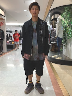 「RtA（アールティーエー）のアイテム」を使った、Takuto Itouさん（メンズ・170cm）の秋コーディネート