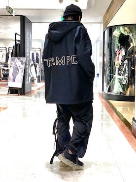 「STAMPD（スタンプド）のアイテム（ジャケット/アウター）」を使った、Takuto Itouさん（メンズ・170cm）の秋コーディネート