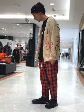 「HELIOT EMIL」｜Takuto Itouさん（メンズ・170cm）の秋コーディネート