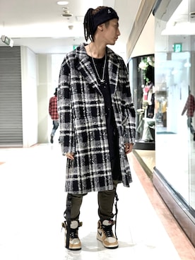 「SUPERTHANKS」｜「アイテム（ジャケット/アウター）」を使った、Takuto Itouさん（メンズ・170cm）の秋コーディネート