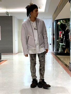 「ROYAL FLASH（ロイヤルフラッシュ）のアイテム（アクセサリー）」を使った、Takuto Itouさん（メンズ・170cm）の秋コーディネート