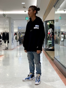 「RtA（アールティーエー）のアイテム」を使った、Takuto Itouさん（メンズ・170cm）の秋コーディネート