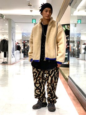 「CODY SANDERSON（コディサンダーソン）のアイテム（アクセサリー）」を使った、Takuto Itouさん（メンズ・170cm）の秋コーディネート