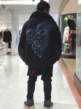 「BOW WOW（バウワウ）のアイテム（ブルゾン）」を使った、Takuto Itouさん（メンズ・170cm）の冬コーディネート