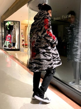「SUPERTHANKS」｜「アイテム（スニーカー）」を使った、Takuto Itouさん（メンズ・170cm）の冬コーディネート