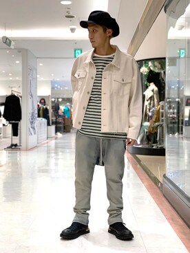 「backlash」｜「アイテム（帽子）」を使った、Takuto Itouさん（メンズ・170cm）の冬コーディネート