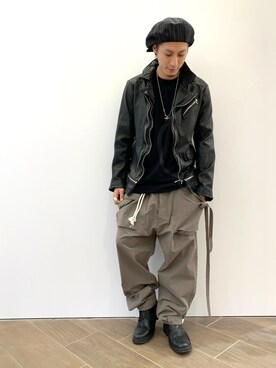 「CODY SANDERSON（コディサンダーソン）のアイテム（アクセサリー）」を使った、Takuto Itouさん（メンズ・170cm）の冬コーディネート