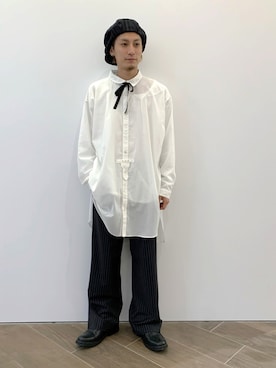 「backlash」｜「アイテム（帽子）」を使った、Takuto Itouさん（メンズ・170cm）の冬コーディネート