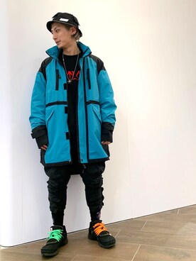「ROYAL FLASH（ロイヤルフラッシュ）のアイテム（ブルゾン）」を使った、Takuto Itouさん（メンズ・170cm）の春コーディネート
