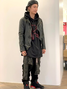 「backlash」｜「アイテム（帽子）」を使った、Takuto Itouさん（メンズ・170cm）の春コーディネート