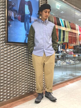「backlash」｜「アイテム（帽子）」を使った、Takuto Itouさん（メンズ・170cm）の春コーディネート