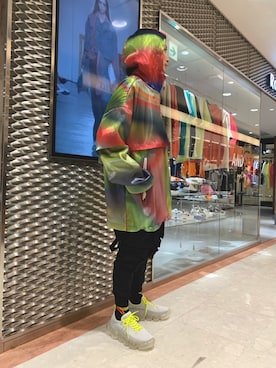 「ROYAL FLASH（ロイヤルフラッシュ）のアイテム（ブルゾン）」を使った、Takuto Itouさん（メンズ・170cm）の春コーディネート