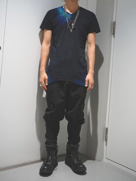 「KMRii」｜「アイテム（アクセサリー）」を使った、Takuto Itouさん（メンズ・170cm）の春コーディネート