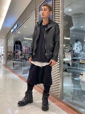 「KMRii」｜「アイテム（ジャケット/アウター）」を使った、Takuto Itouさん（メンズ・170cm）の春コーディネート