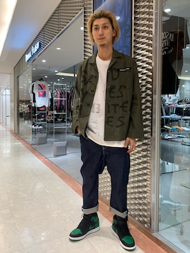 「Haculla（ハキュラ）のアイテム」を使った、Takuto Itouさん（メンズ・170cm）の春コーディネート