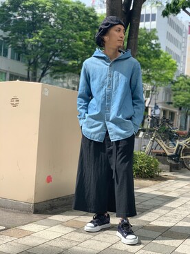 「backlash」｜「アイテム（帽子）」を使った、Takuto Itouさん（メンズ・170cm）の春コーディネート