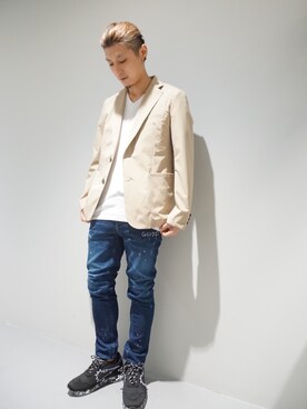 Takuto Itouさん（メンズ・170cm）の春コーディネート
