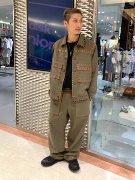Takuto Itouさん(メンズ・170cm)の春コーディネート