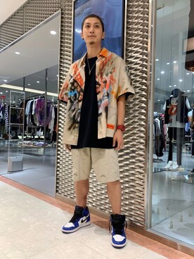 「A-COLD-WALL*(アコールドウォール)のアイテム(パンツ)」を使った、Takuto Itouさん(メンズ・170cm)の春コーディネート