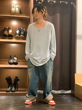 「L.G.B.（ルグランブルー）のアイテム」を使った、Takuto Itouさん（メンズ・170cm）の夏コーディネート