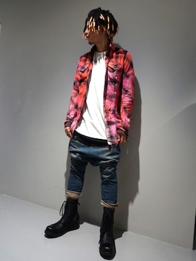 「L.G.B.（ルグランブルー）のアイテム」を使った、Takuto Itouさん（メンズ・170cm）の夏コーディネート