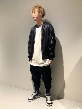 「backlash」｜「アイテム（アクセサリー）」を使った、Takuto Itouさん（メンズ・170cm）の秋コーディネート