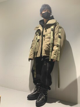 「A.A.Spectrum（エーエースペクトラム）のアイテム」を使った、Takuto Itouさん（メンズ・170cm）の秋コーディネート