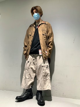 「KMRii」｜「アイテム（ジャケット/アウター）」を使った、Takuto Itouさん（メンズ・170cm）の冬コーディネート