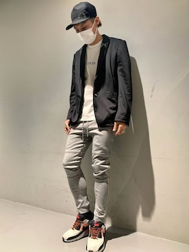 「roarguns（ロアーガンズ）のアイテム（ジャケット/アウター）」を使った、Takuto Itouさん（メンズ・170cm）の春コーディネート