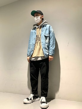 Takuto Itouさん(メンズ・170cm)の春コーディネート