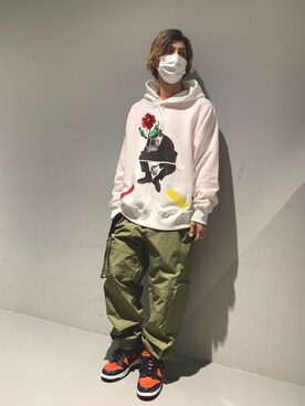 「A.A.Spectrum（エーエースペクトラム）のアイテム」を使った、Takuto Itouさん（メンズ・170cm）の春コーディネート
