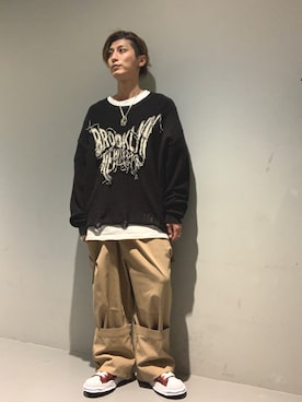 Takuto Itouさん(メンズ・170cm)の春コーディネート