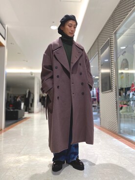 「ISAMU KATAYAMA BACKLASH（イサムカタヤマバックラッシュ）のアイテム（帽子）」を使った、Takuto Itouさん（メンズ・170cm）の春コーディネート