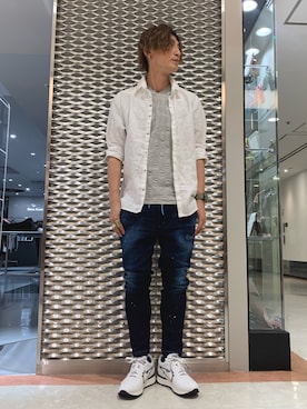 Takuto Itouさん(メンズ・170cm)の春コーディネート
