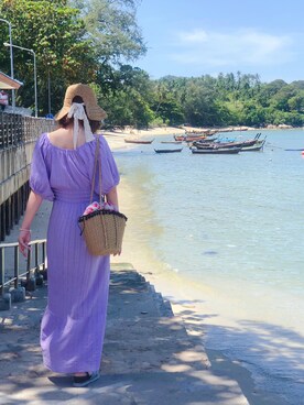 珍珠奶茶🍹さん(レディース・161cm)の夏コーディネート