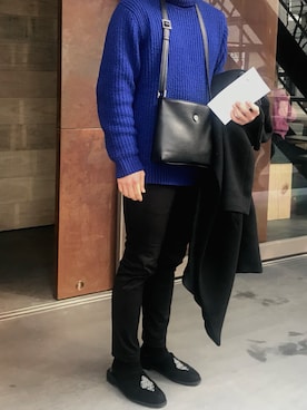 「Picard（ピカード）のアイテム」を使った、Kisei Niidaさん（メンズ・172cm）の冬コーディネート