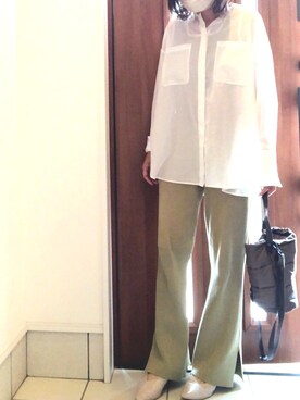 SHIMAさん（レディース・163cm）の春コーディネート