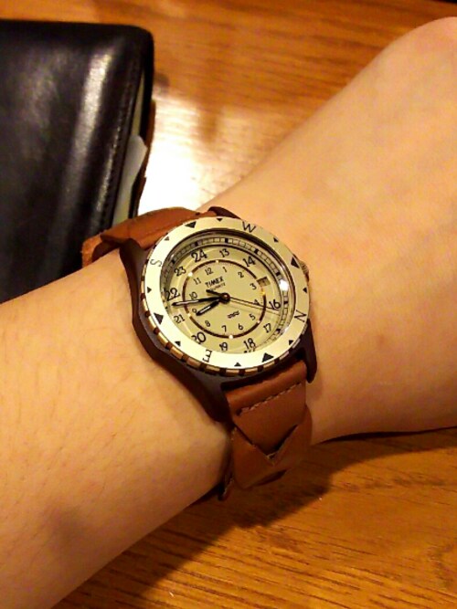 【定価18,000】TIMEX SAFARI × BEAMS アナログ腕時計