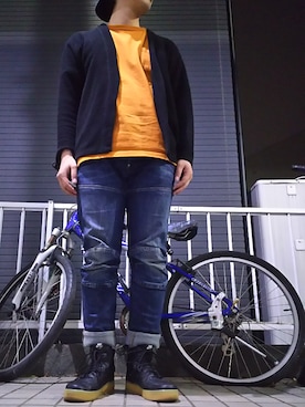 うずらさん（メンズ・170cm）の春コーディネート