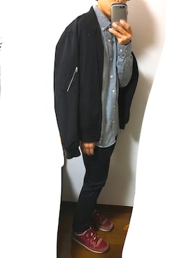 鯵さん（レディース・157cm）の秋コーディネート