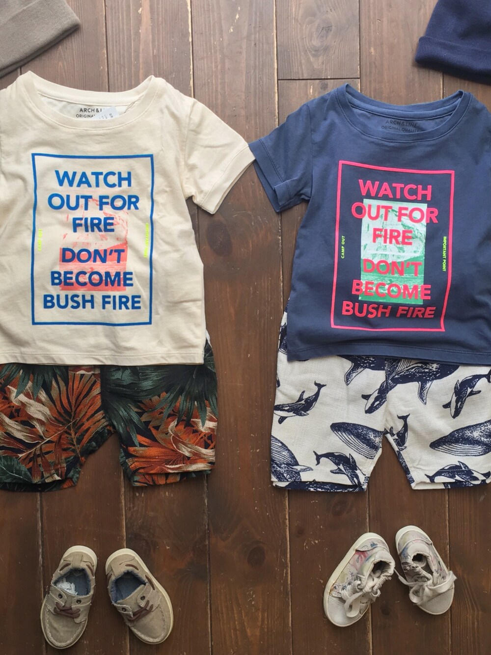 その他のTシャツ/カットソー、その他のTシャツ/カットソー、その他のTシャツ/カットソーを着用したキッズの春コーディネートの1枚目の写真