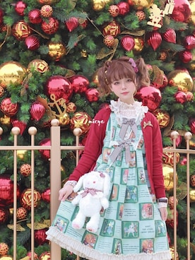 「lolitafashion」｜「アイテム（ジャケット/アウター）」を使った、三茶さん（レディース・153cm）の冬コーディネート