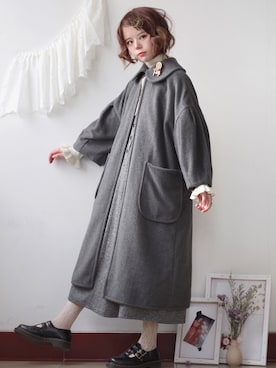 三茶さん（レディース・153cm）の冬コーディネート