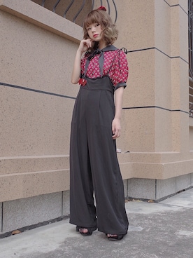 三茶さん(レディース・153cm)の夏コーディネート