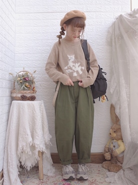 三茶さん(レディース・153cm)の秋コーディネート