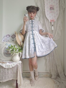 Pameo Pose パメオポーズ の Macau Lace Mini Dress ワンピース Wear
