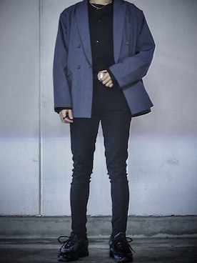 Ryohさん（メンズ・175cm）の冬コーディネート