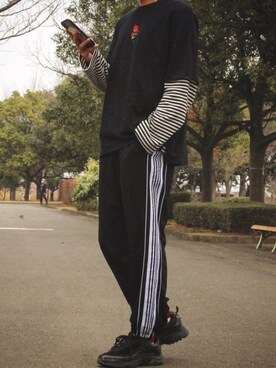 「COOOPER」｜Ryohさん（メンズ・175cm）の春コーディネート