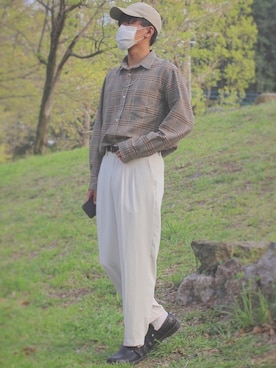 Ryohさん（メンズ・175cm）の春コーディネート