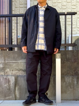 「TEATORA（テアトラ）のアイテム（ジャケット/アウター）」を使った、まさむねさん（メンズ・166cm）の秋コーディネート